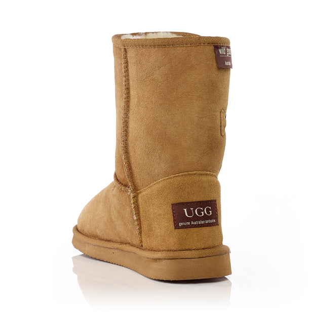 Classic Short Button Sheepskin UGG Boots